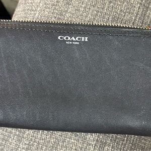 Coach Black Leather Women’s Wallet
